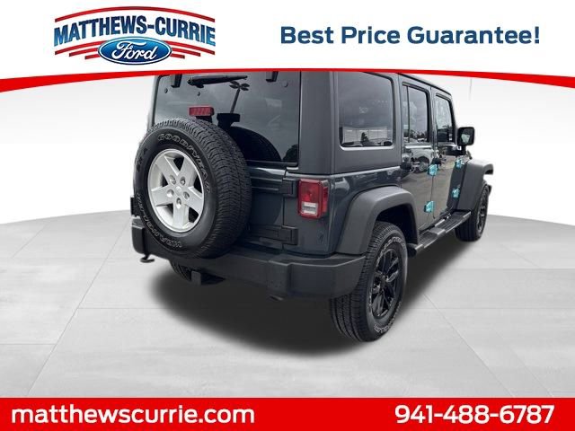 Used 2017 Jeep Wrangler Unlimited Sport w/ Quick Order Package 24S image 4