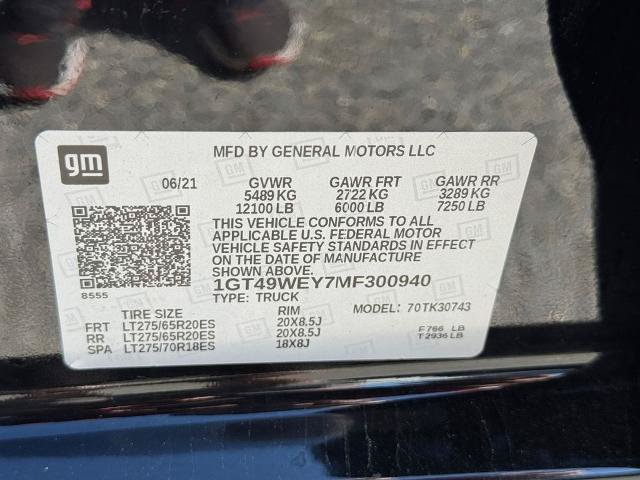 Used 2021 GMC Sierra 3500 Denali w/ Denali Ultimate Package AWD/4WD image 28