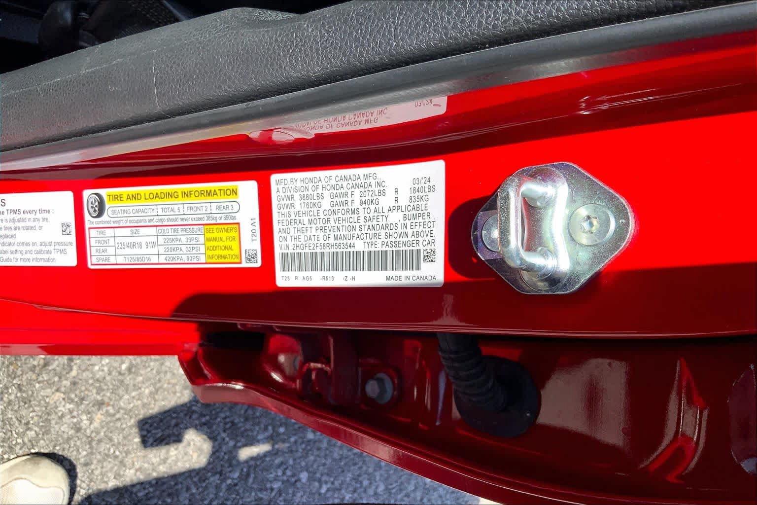 Used 2024 Honda Civic Sport image 32