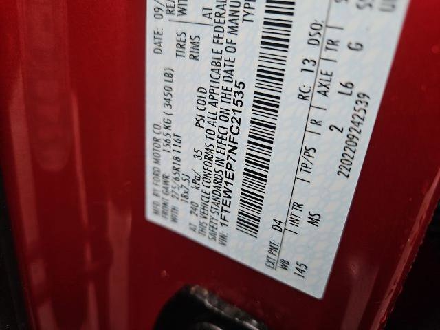 Certified 2022 Ford F150 XLT w/ Equipment Group 302A High image 7