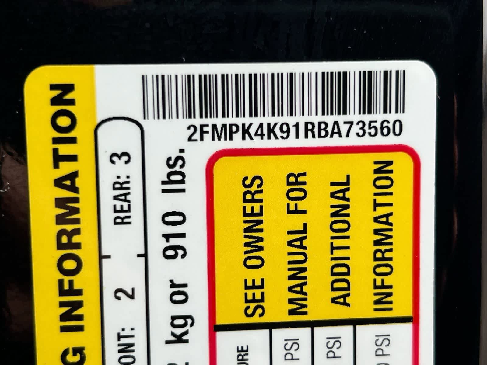 Certified 2024 Ford Edge Titanium w/ Equipment Group 301A AWD/4WD image 35