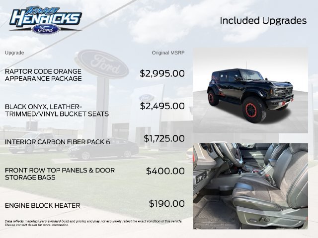 Certified 2024 Ford Bronco Raptor AWD/4WD image 8