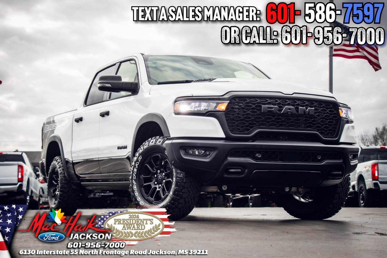 Used 2025 RAM 1500 Rebel w/ Bed Utility Group