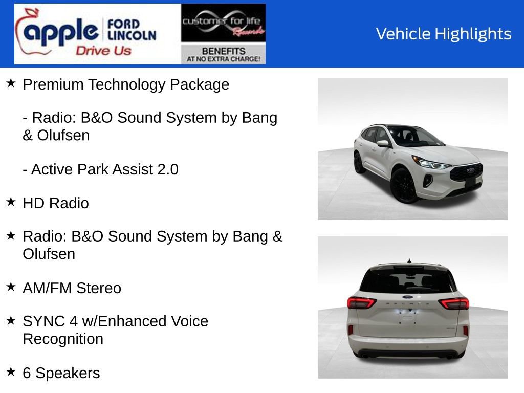 Certified 2023 Ford Escape ST-Line Elite w/ Premium Technology Package image 13