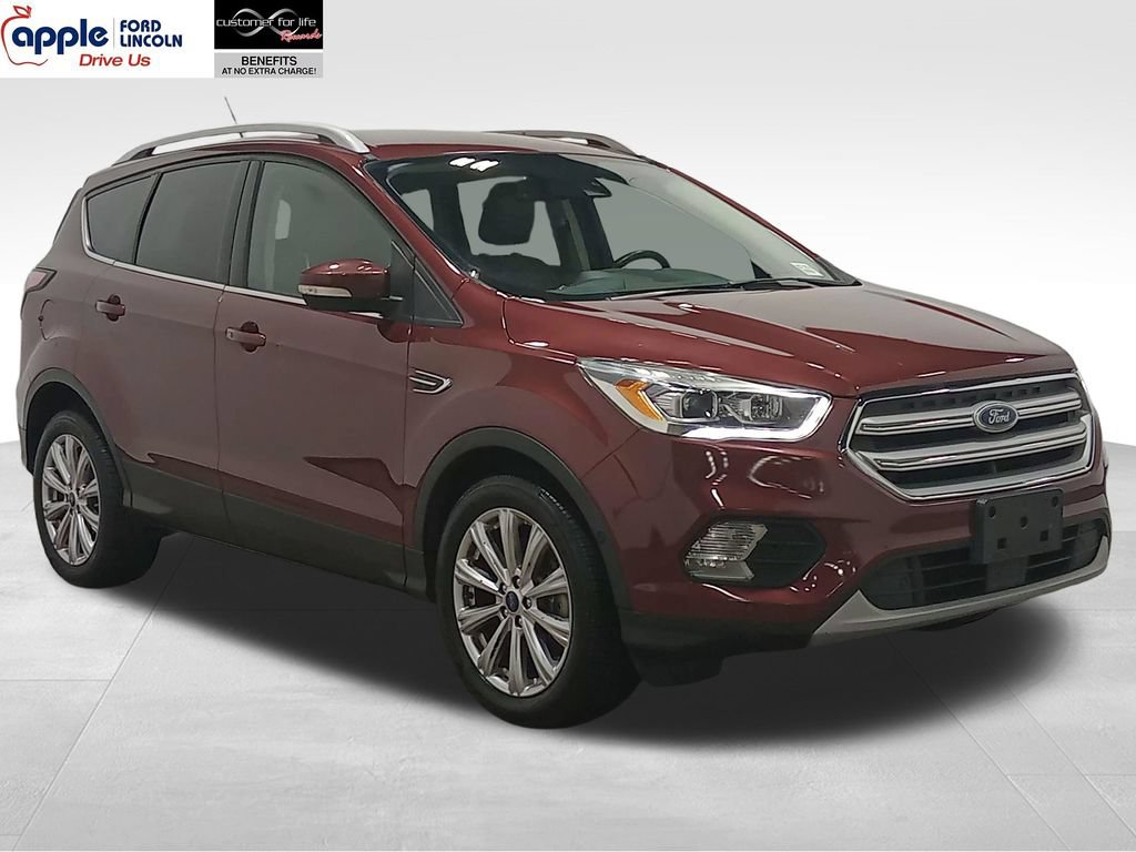 Certified 2018 Ford Escape Titanium w/ Ford Safe & Smart Package