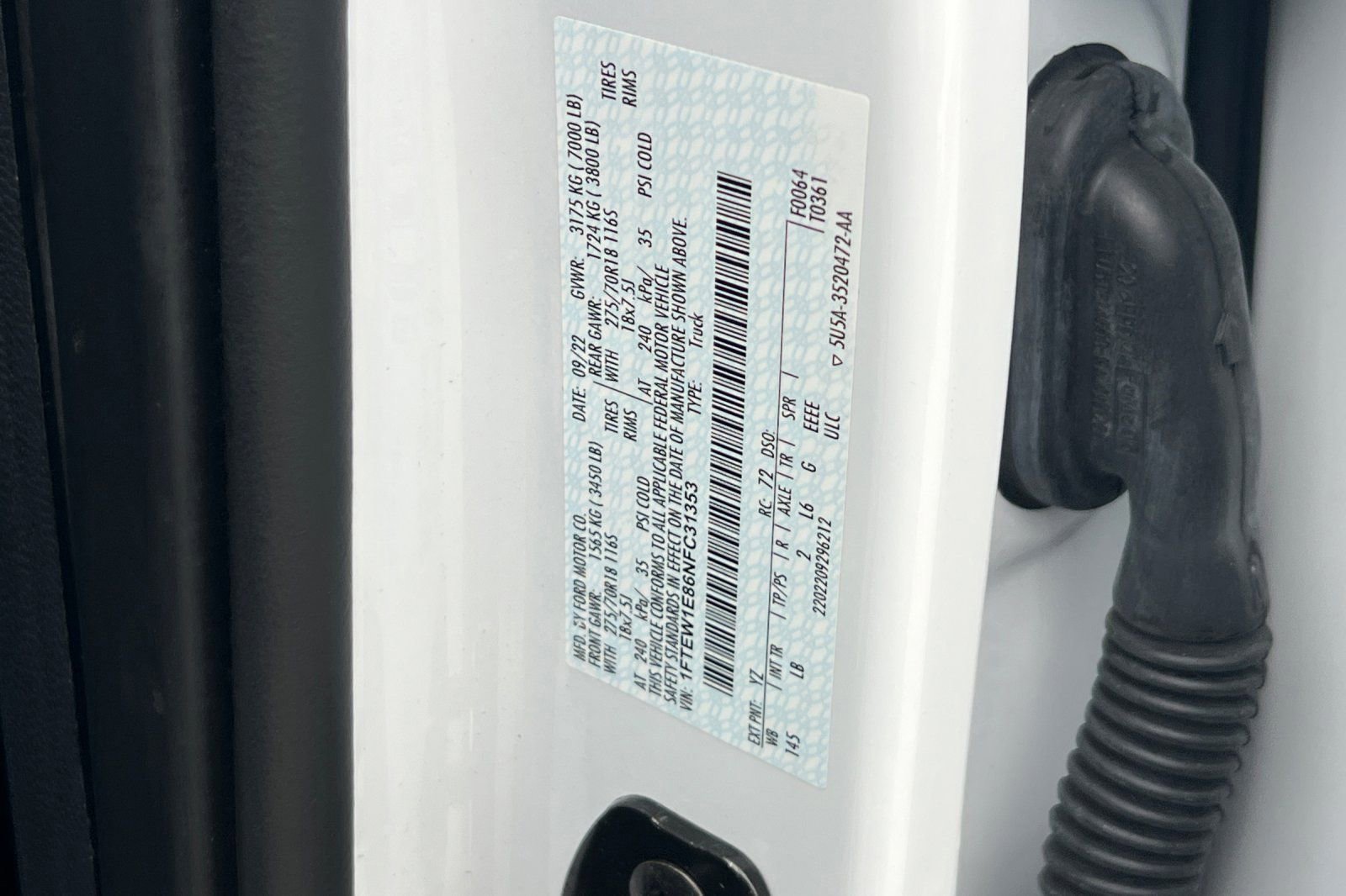 Certified 2022 Ford F150 Tremor w/ Equipment Group 401A Mid image 32