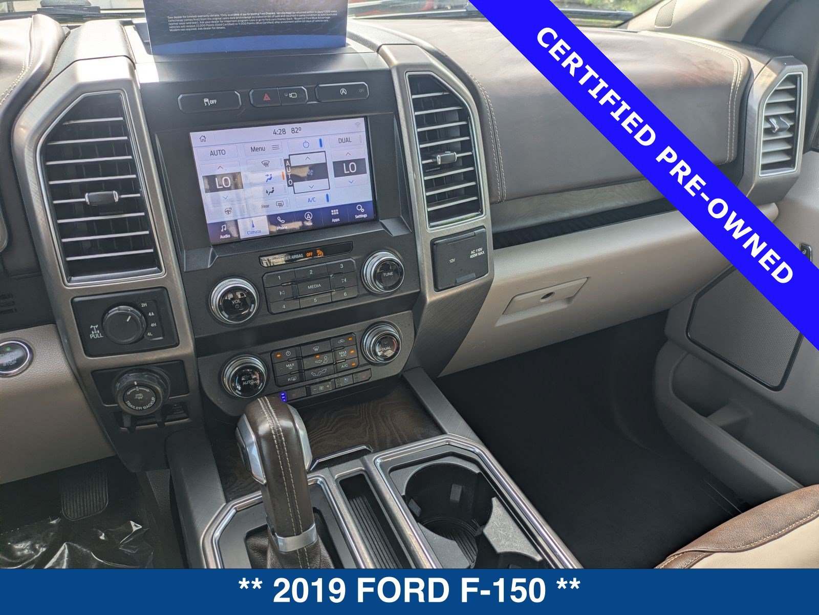 Certified 2019 Ford F150 Limited w/ Trailer Tow Package AWD/4WD image 30