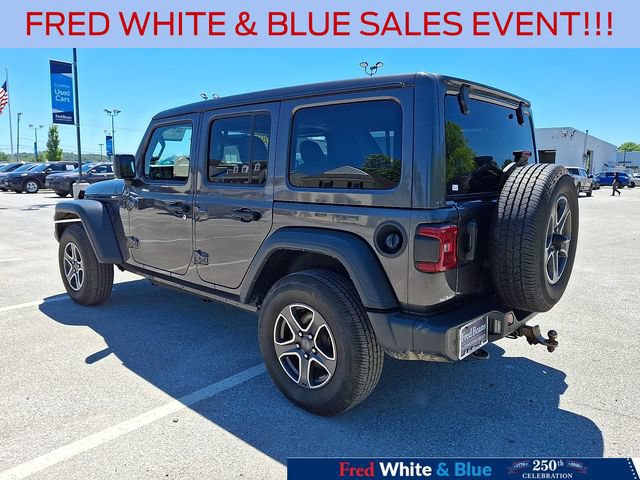 Used 2021 Jeep Wrangler Unlimited Sport w/ Sun And Sound Package AWD/4WD image 7