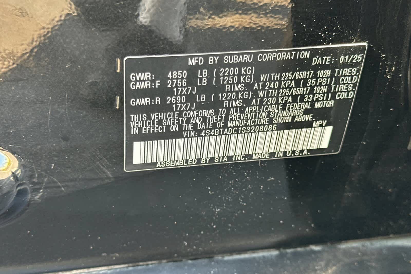 Used 2025 Subaru Outback Premium AWD/4WD image 28