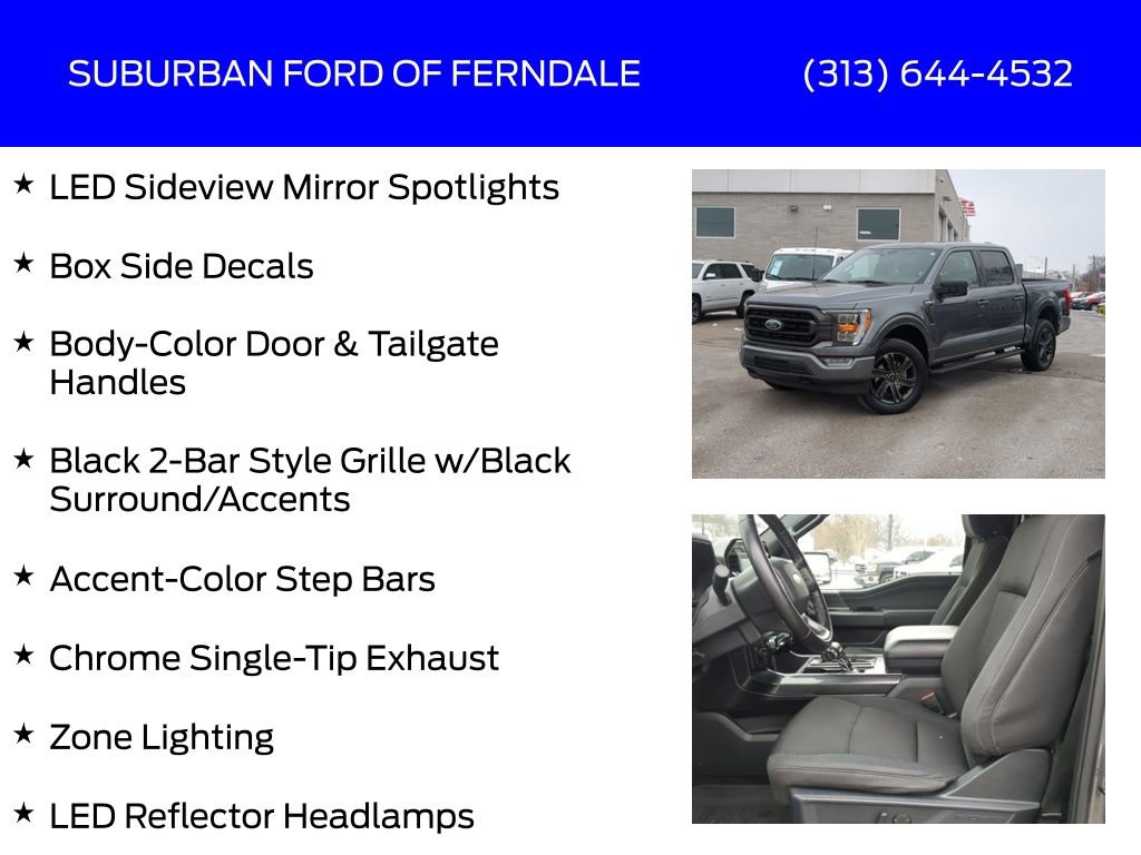 Certified 2022 Ford F150 XLT w/ Equipment Group 302A High image 25