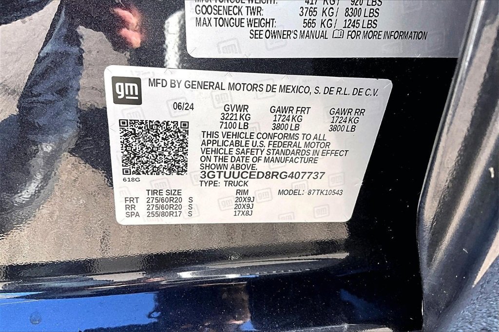 Used 2024 GMC Sierra 1500 Elevation w/ X31 Off-Road Package image 36