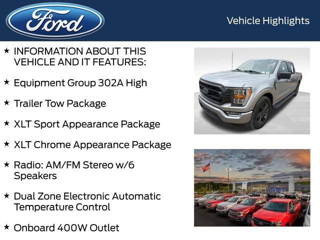Certified 2023 Ford F150 XLT w/ Equipment Group 302A High image 6
