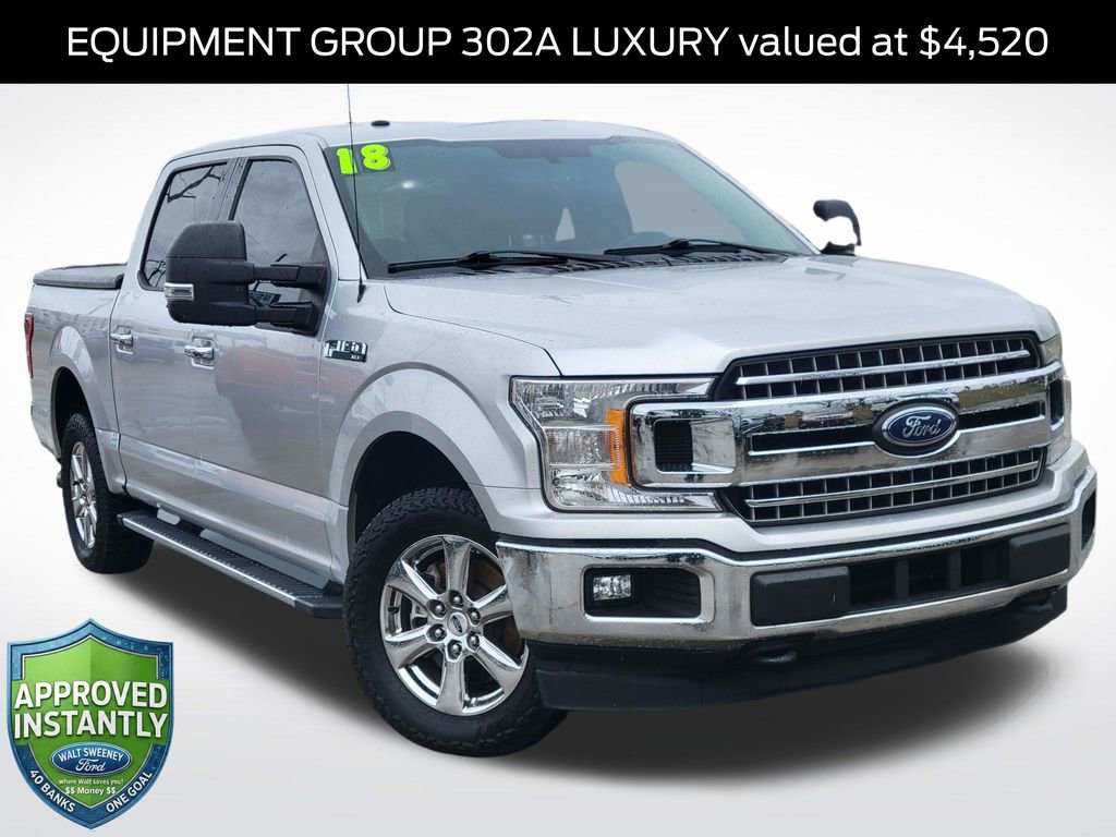 Certified 2018 Ford F150 XLT w/ Equipment Group 302A Luxury image 1