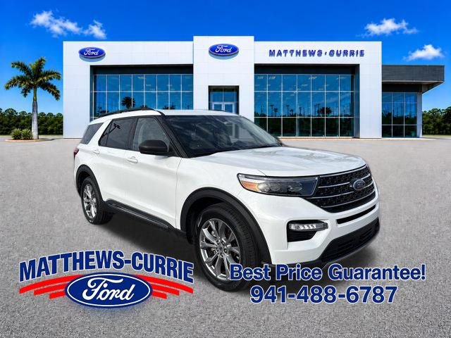 Certified 2022 Ford Explorer XLT w/ Equipment Group 202A RWD image 1