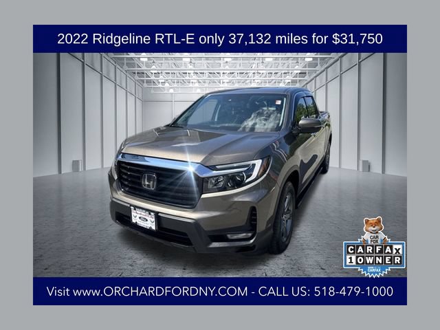 Used 2022 Honda Ridgeline RTL-E