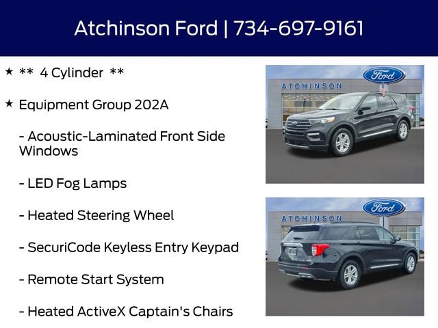 Certified 2023 Ford Explorer XLT w/ Equipment Group 202A AWD/4WD image 13