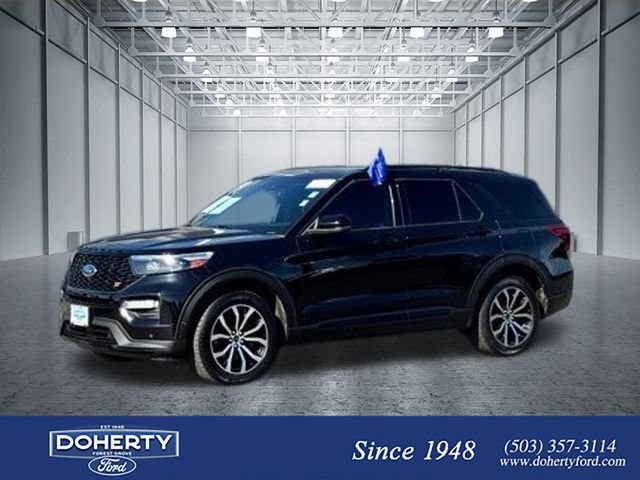 Certified 2020 Ford Explorer ST w/ Premium Technology Package AWD/4WD image 1