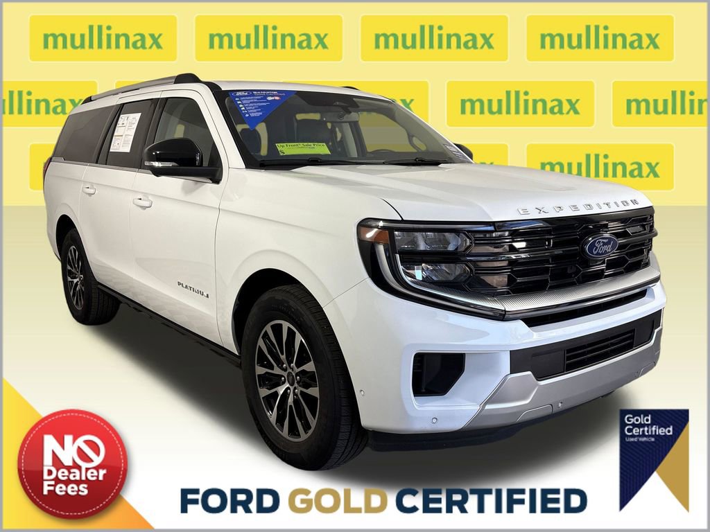 Certified 2025 Ford Expedition Max Platinum