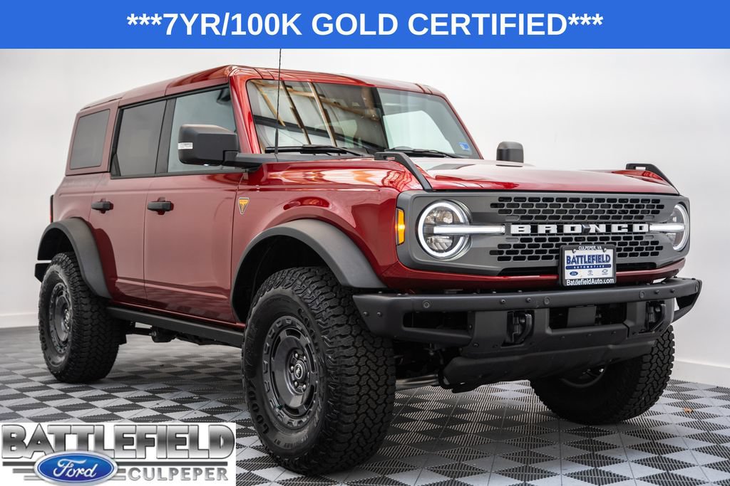 Certified 2025 Ford Bronco Badlands AWD/4WD image 1