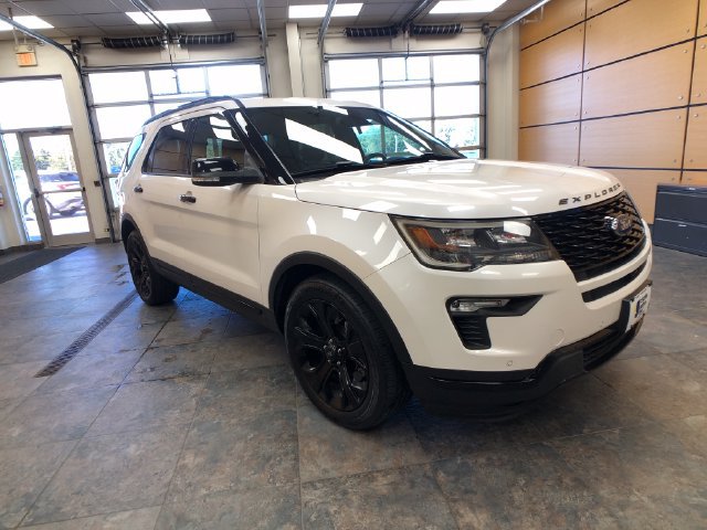 Certified 2019 Ford Explorer Sport w/ Equipment Group 401A AWD/4WD 360° Tour