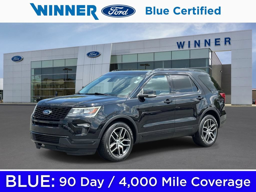 Certified 2019 Ford Explorer Sport w/ Ford Safe & Smart Package