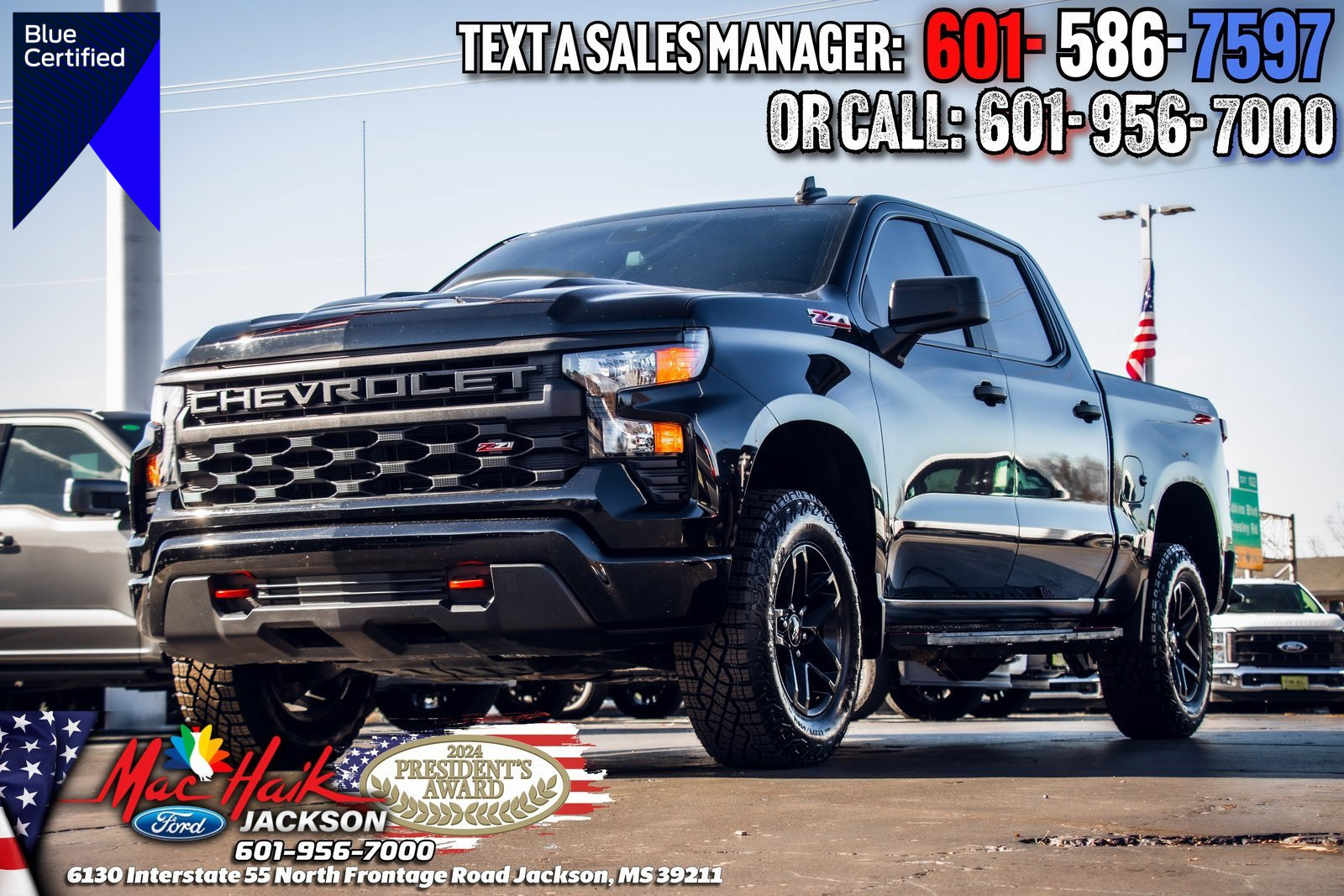 Used 2024 Chevrolet Silverado 1500 Custom Trail Boss