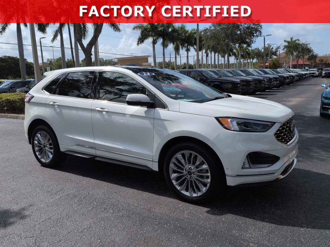 Certified 2024 Ford Edge Titanium w/ Titanium Elite Package AWD/4WD image 2