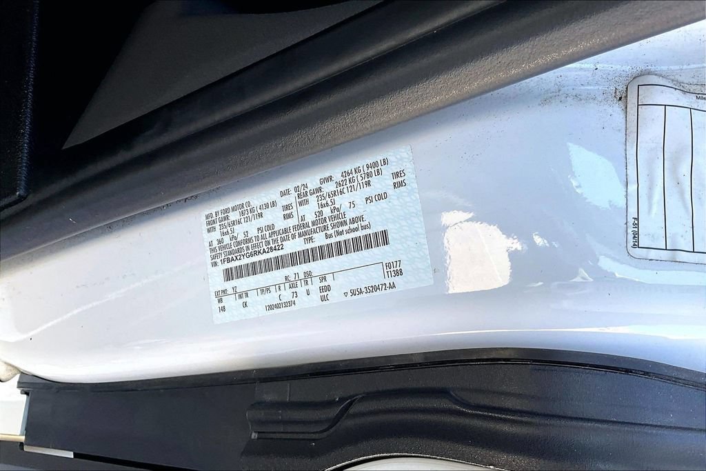 Certified 2024 Ford Transit 350 XLT RWD image 32
