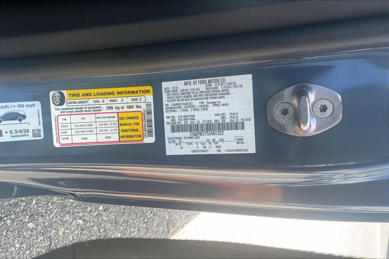 Certified 2025 Ford Mustang GT Premium RWD image 32