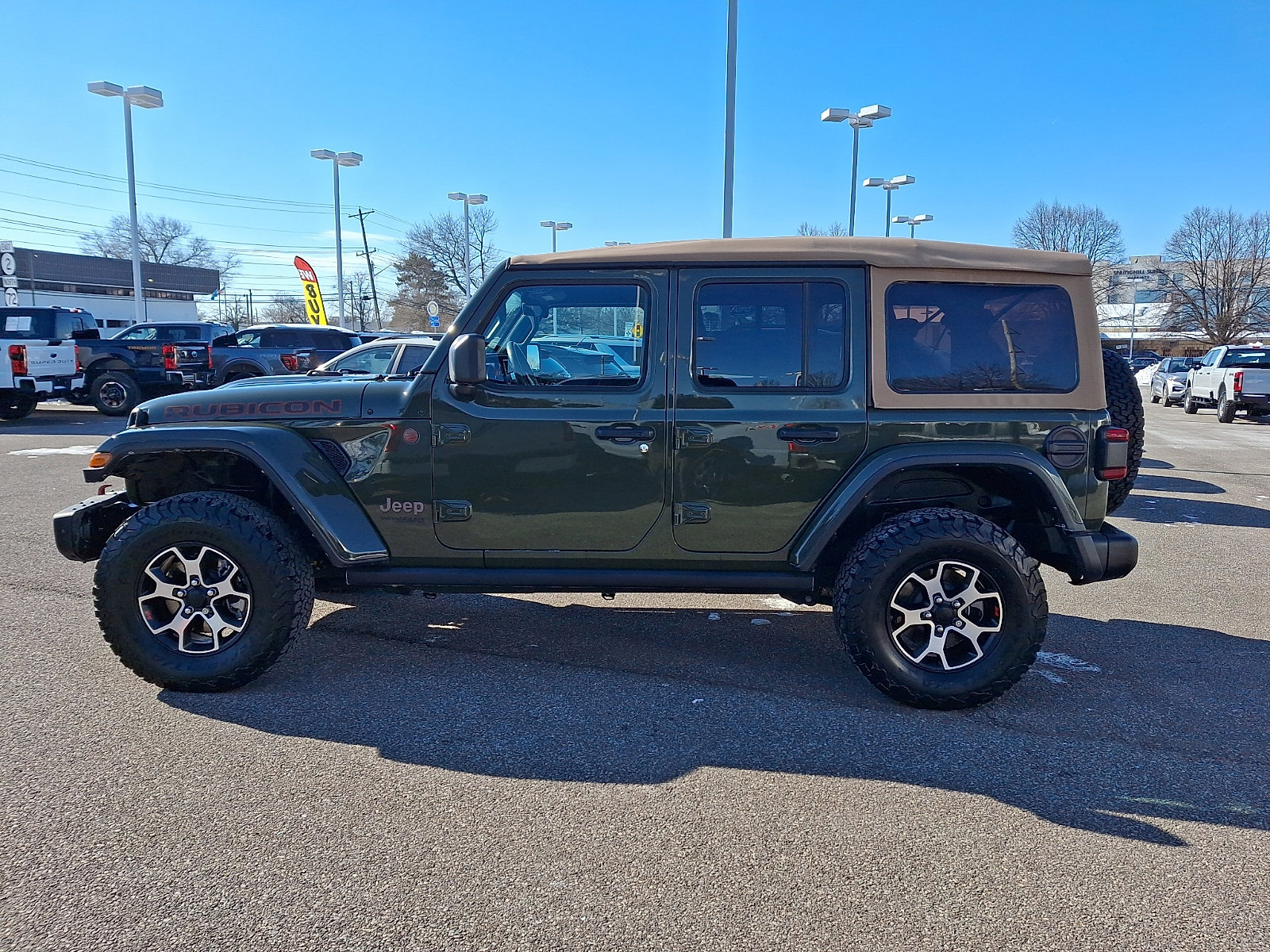 Used 2022 Jeep Wrangler Unlimited Rubicon w/ Steel Bumper Group image 3