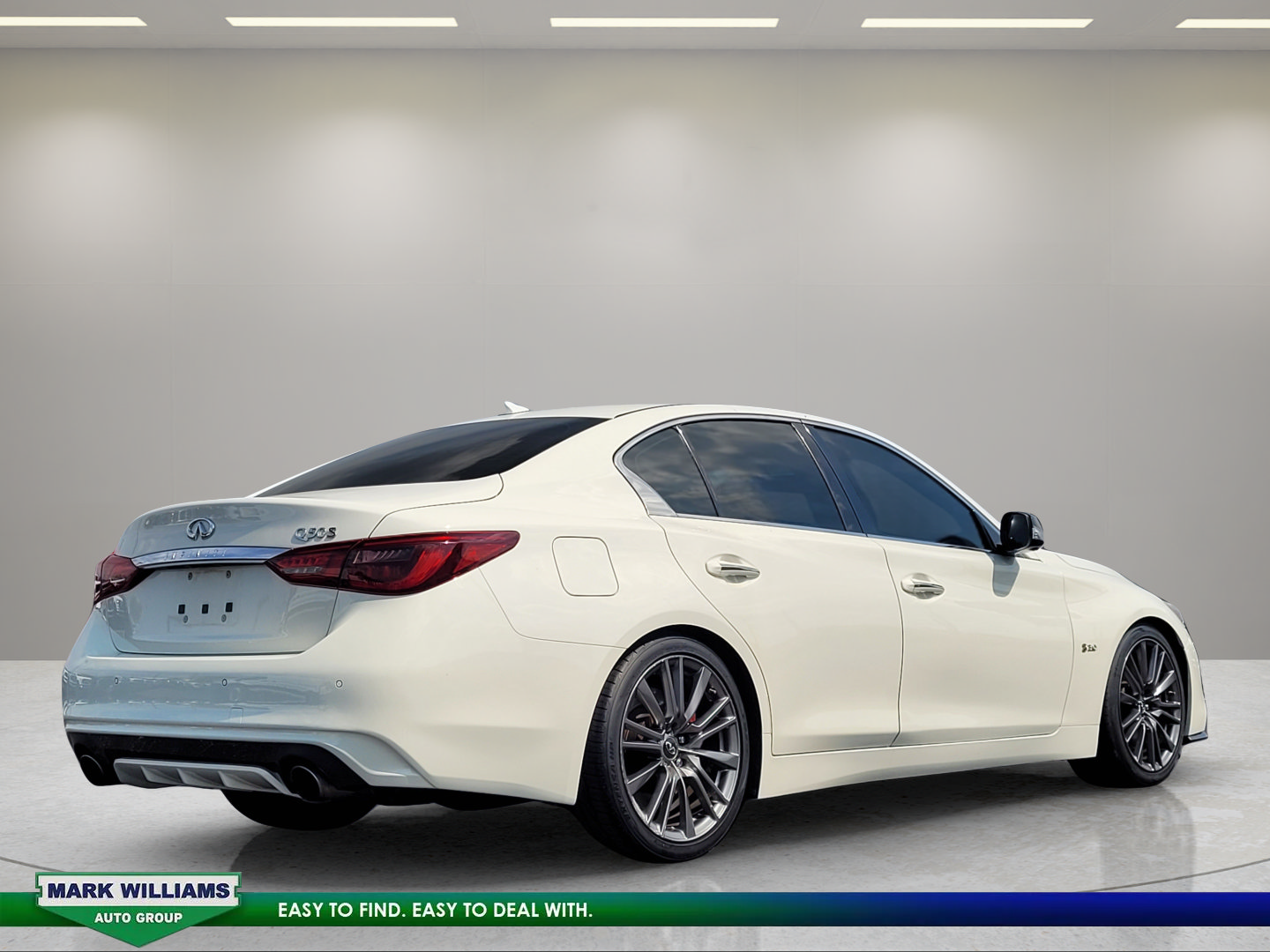 Used 2018 INFINITI Q50 Red Sport 400 RWD image 4