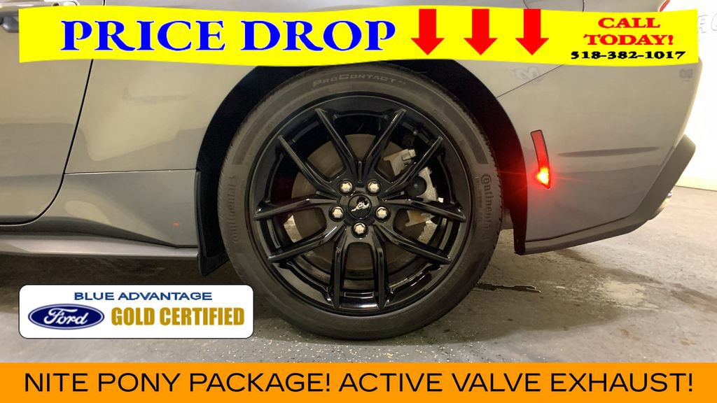 Certified 2025 Ford Mustang GT Premium w/ Mustang Nite Pony Package RWD image 18