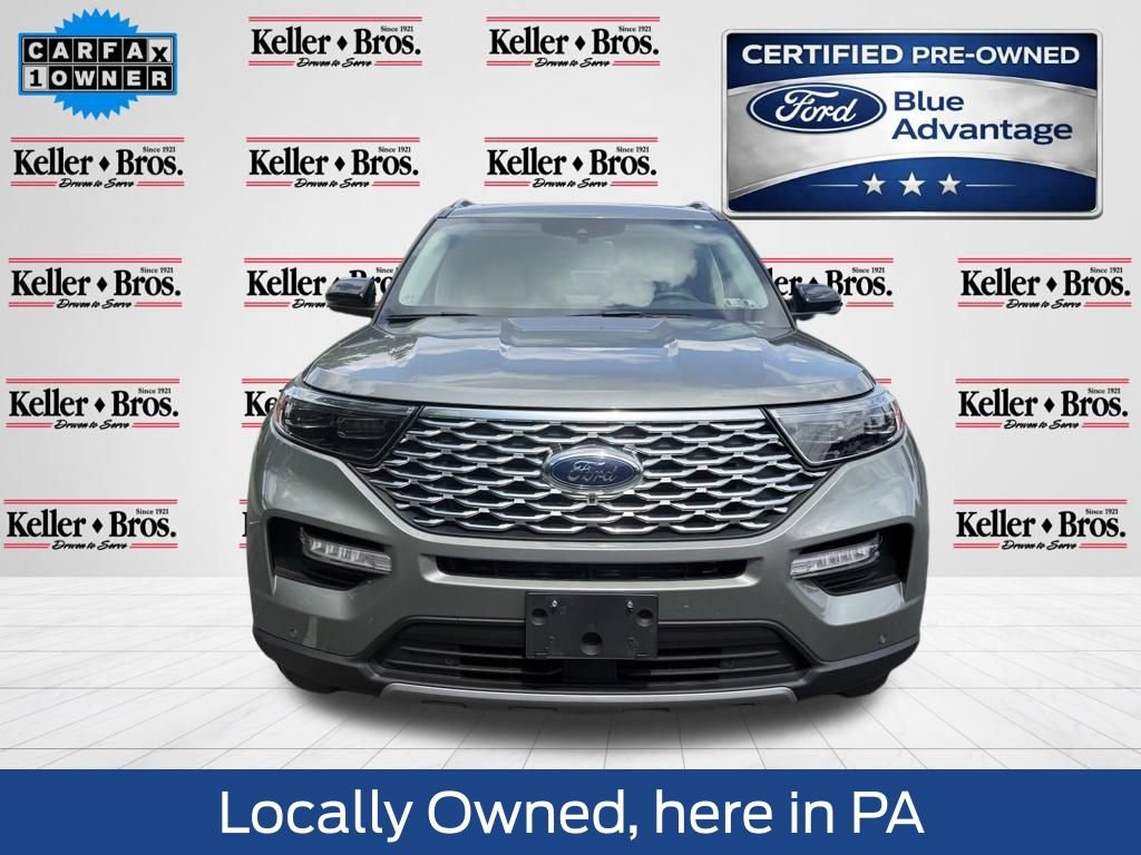 Certified 2020 Ford Explorer Platinum w/ Premium Technology Package AWD/4WD image 2