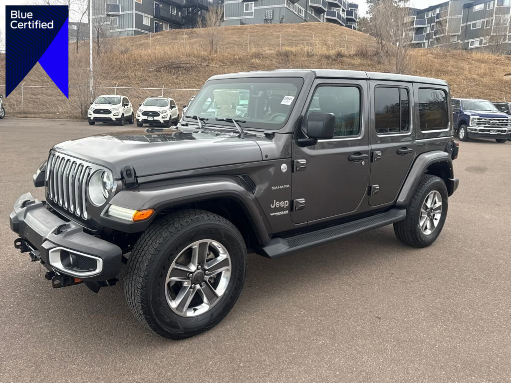 Used 2022 Jeep Wrangler Unlimited Sahara w/ LED Lighting Group image 1