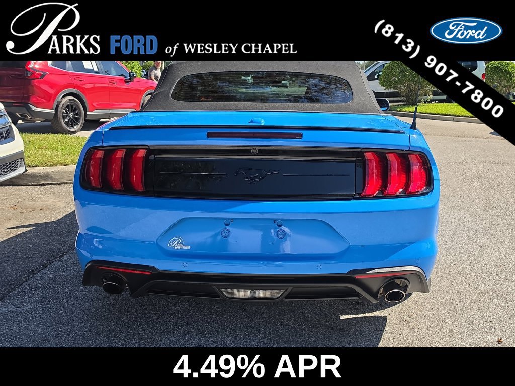 Certified 2022 Ford Mustang Convertible w/ Equipment Group 101A RWD image 6