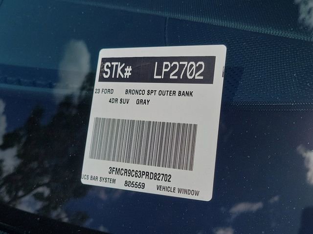Certified 2023 Ford Bronco Sport Outer Banks w/ Tech Package image 34