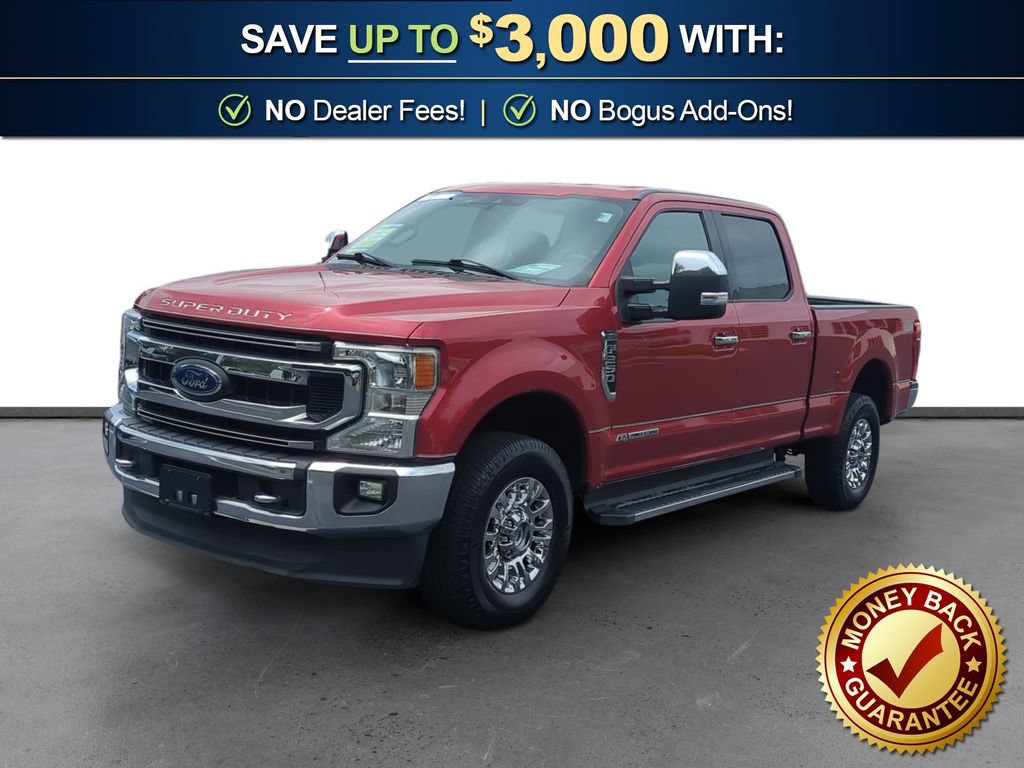 Certified 2022 Ford F250 XLT w/ XLT Premium Package AWD/4WD image 1