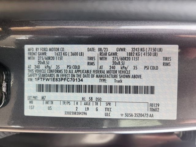 Certified 2023 Ford F150 XLT w/ Equipment Group 302A High AWD/4WD image 27