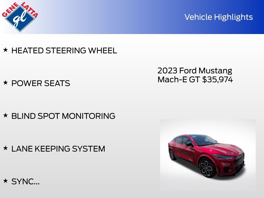 Certified 2023 Ford Mustang Mach-E GT AWD/4WD image 35