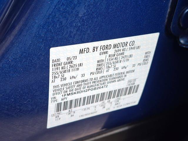 Certified 2023 Ford Explorer XLT w/ Class IV Trailer Tow Package AWD/4WD image 35