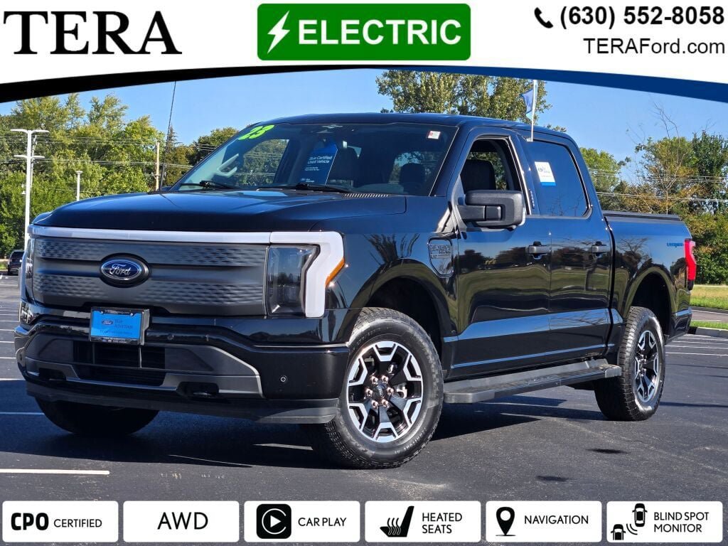 Certified 2023 Ford F150 Lightning XLT w/ Max Trailer Tow Package