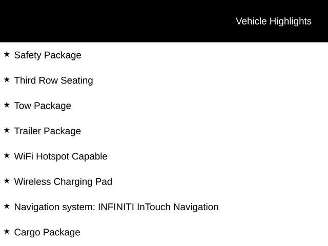 Used 2023 INFINITI QX80 Luxe w/ Cargo Package image 25