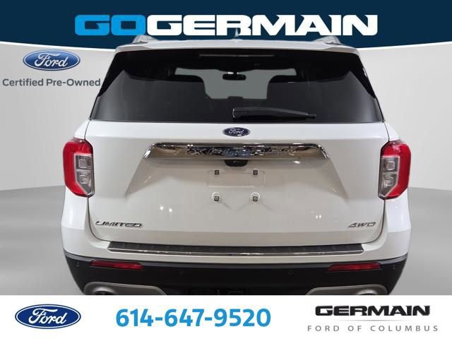 Certified 2023 Ford Explorer Limited w/ Limited Technology Package AWD/4WD image 9