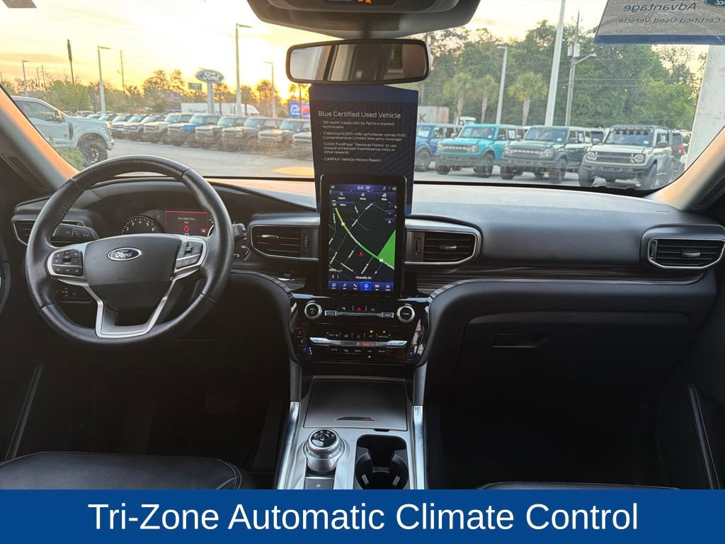 Certified 2023 Ford Explorer Limited w/ Limited Technology Package RWD image 18