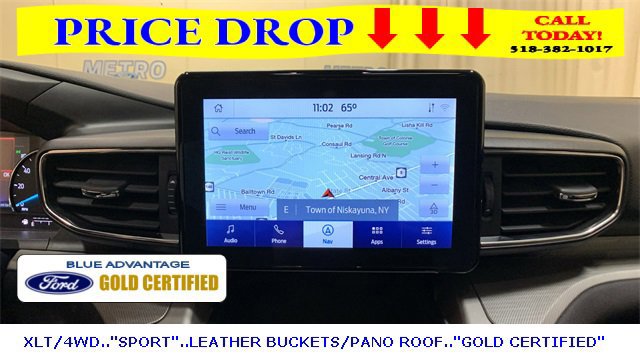 Certified 2022 Ford Explorer XLT w/ Equipment Group 202A image 42