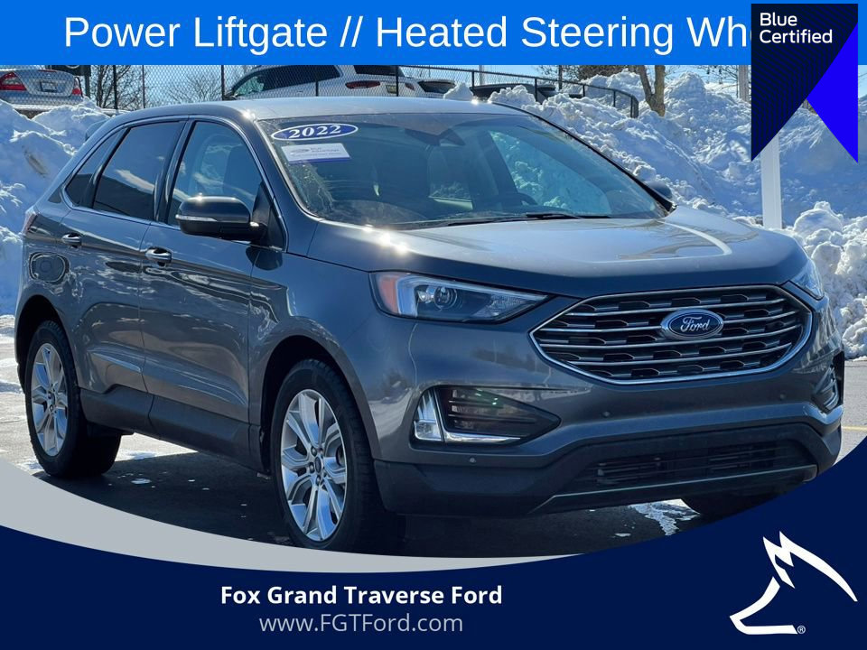 Certified 2022 Ford Edge Titanium AWD/4WD image 1