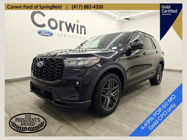 Certified 2025 Ford Explorer ST-Line w/ ST-Line Street Pack AWD/4WD image 1