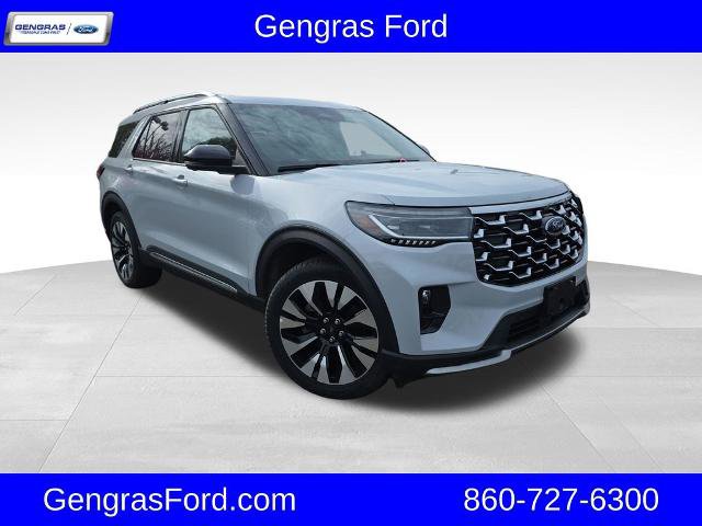 Certified 2025 Ford Explorer Platinum w/ LUX Leather Package