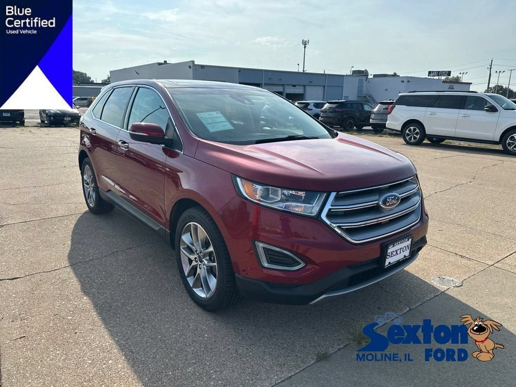 Certified 2017 Ford Edge Titanium w/ Equipment Group 302A AWD/4WD image 1