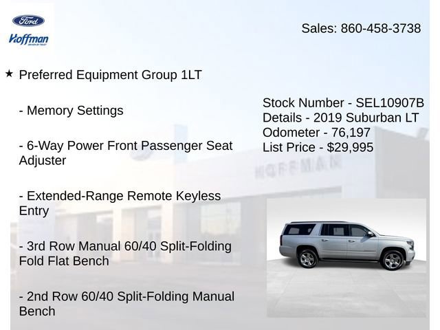 Used 2019 Chevrolet Suburban LT image 8